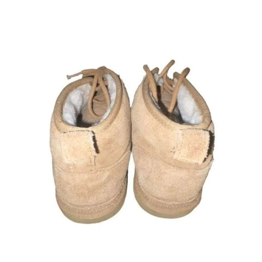 UGG Neumel 3236 Mens‎ Tan Suede Sheepskin Lined Chukka Boots Size 10